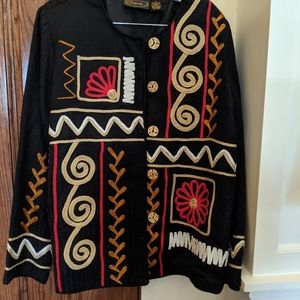 Alex Kim Boho Swirl Jacket
